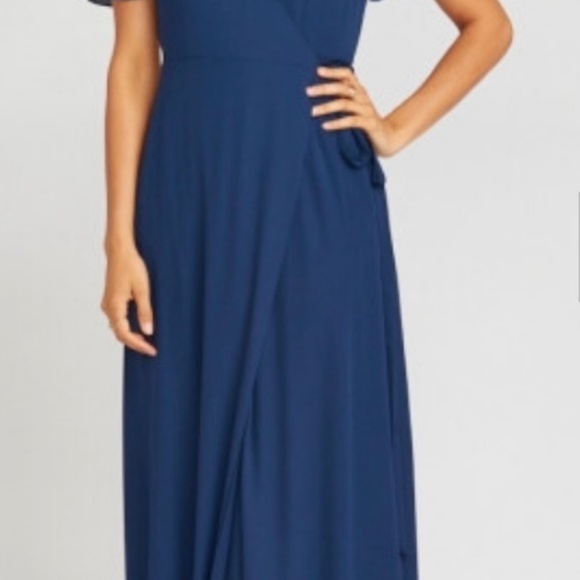 Show me your MuMU Maxi Navy Wrap Maxi - Picture 1 of 3